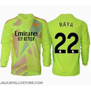 Arsenal David Raya #22 Maalivahti Kotipaita 2024-25 Pitkähihainen